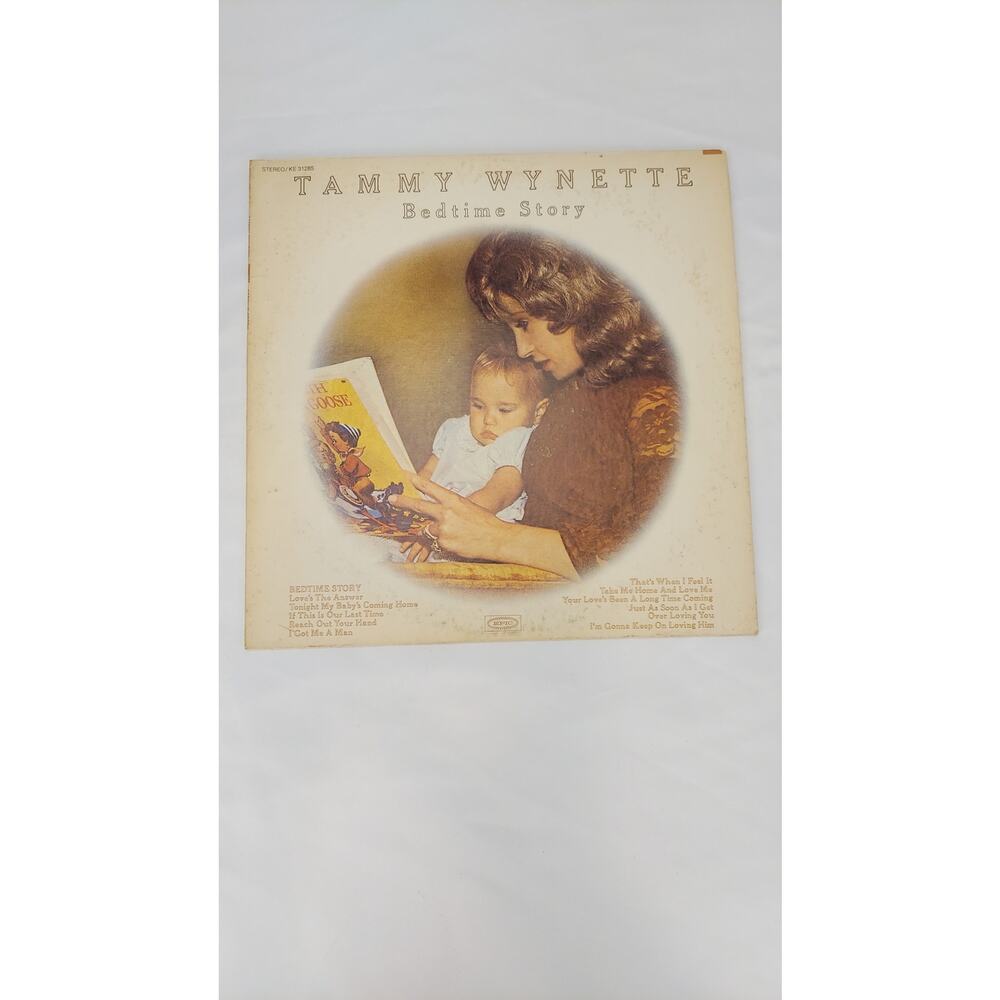 Tammy Wynette Stand By Your Man/Bedtime Story LP Vinyl 33 RPM VG